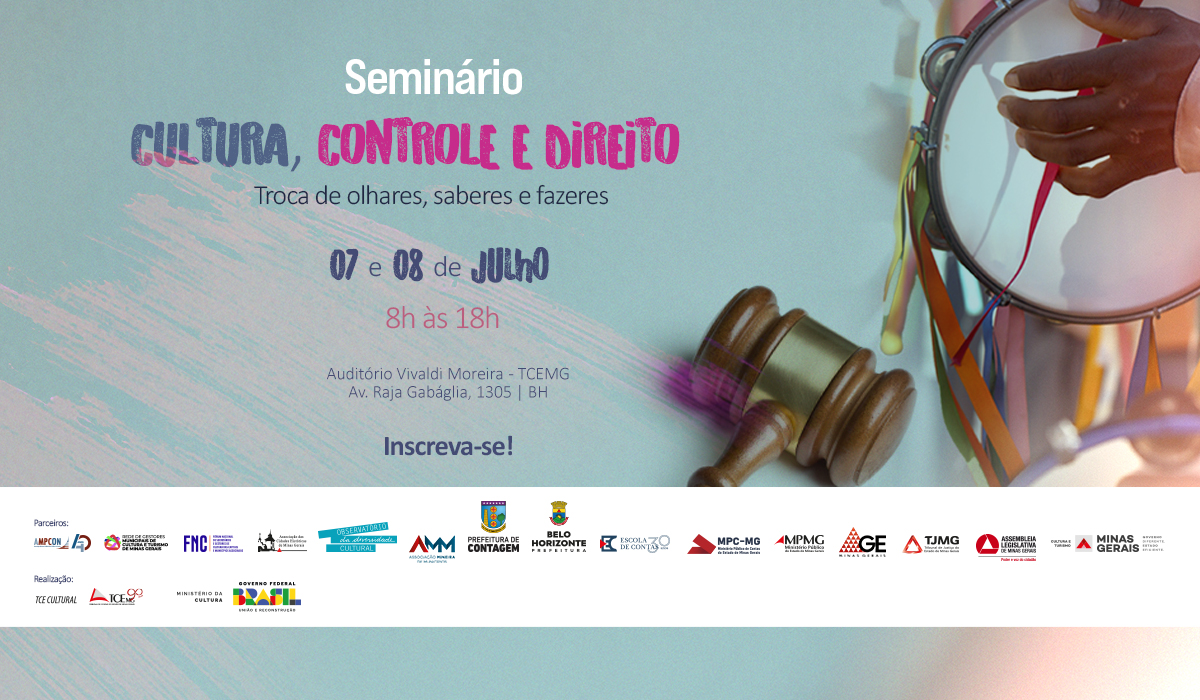 Ampcon apoia seminário organizado por MinC em parceria com TCEMG sobre o novo marco de fomento cultural no Brasil 